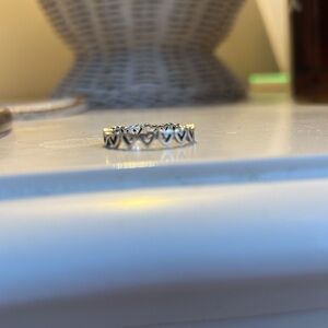 PANDORA HEART RING SILVER 8.5